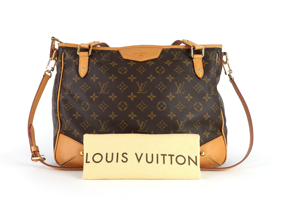 estrela mm monogram canvas shoulder bag