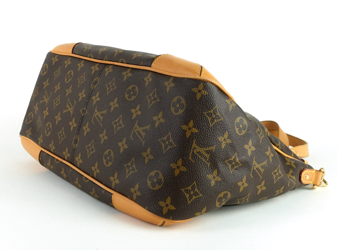 estrela mm monogram canvas shoulder bag