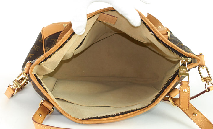 estrela mm monogram canvas shoulder bag