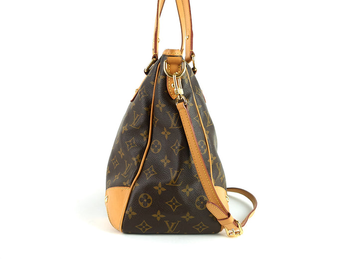 estrela mm monogram canvas shoulder bag