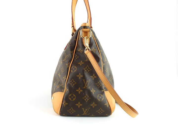 estrela mm monogram canvas shoulder bag