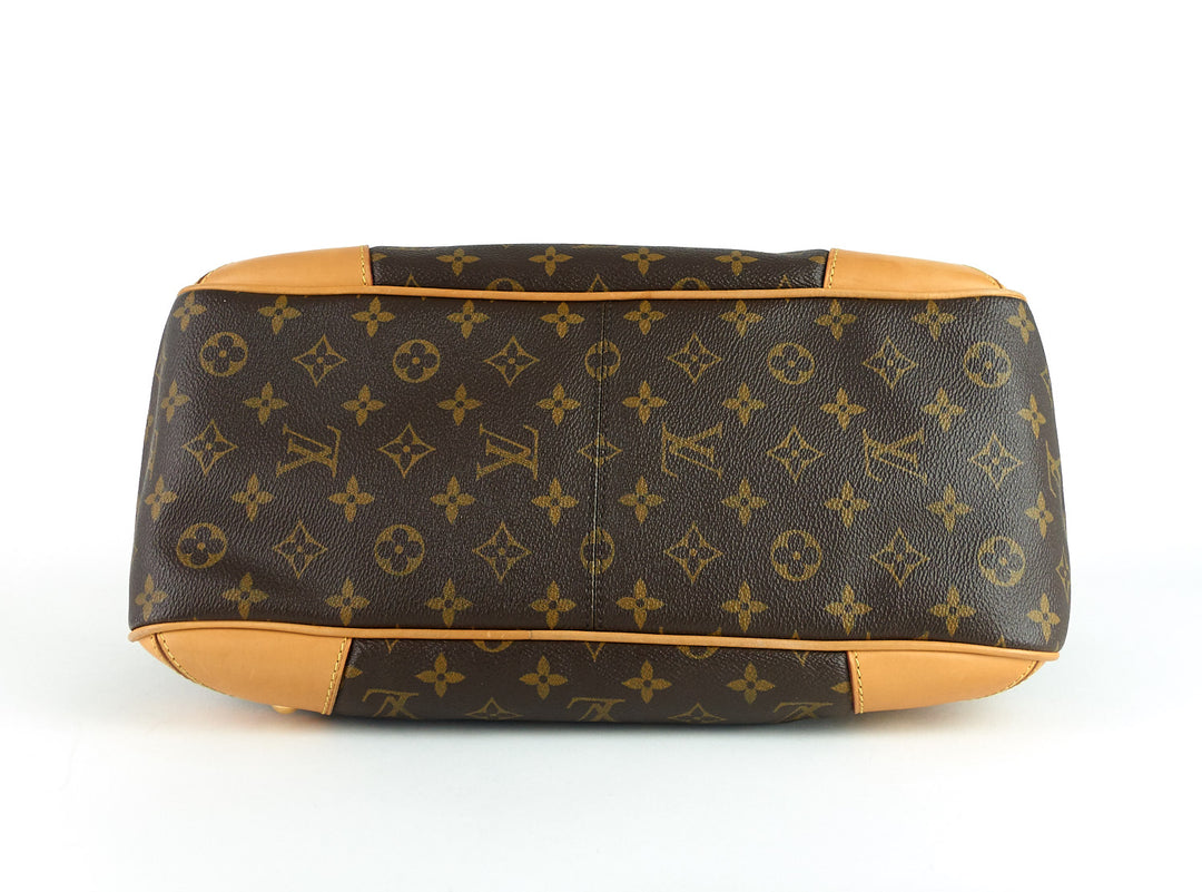 estrela mm monogram canvas shoulder bag