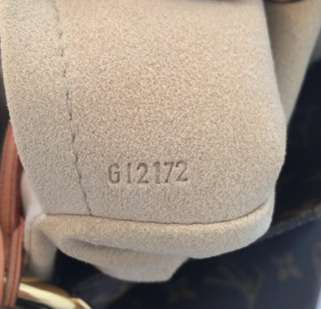 artsy mm monogram canvas shoulder bag