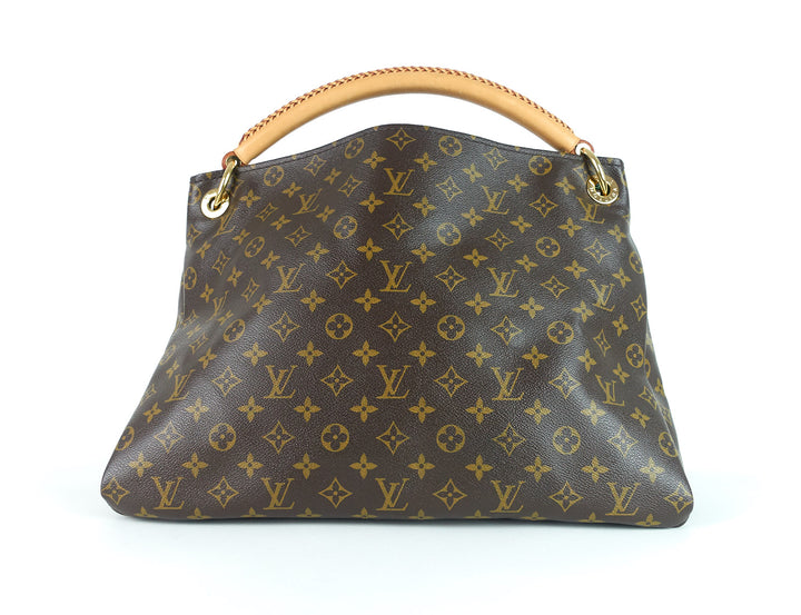 artsy mm monogram canvas shoulder bag