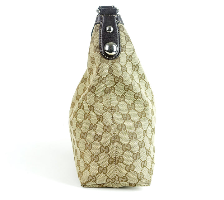 monogram canvas large hobo bag