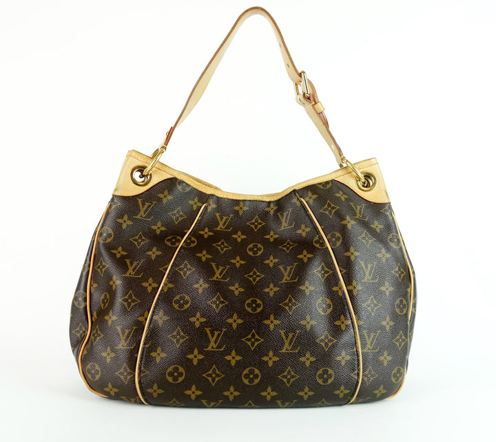 galliera pm monogram canvas shoulder bag