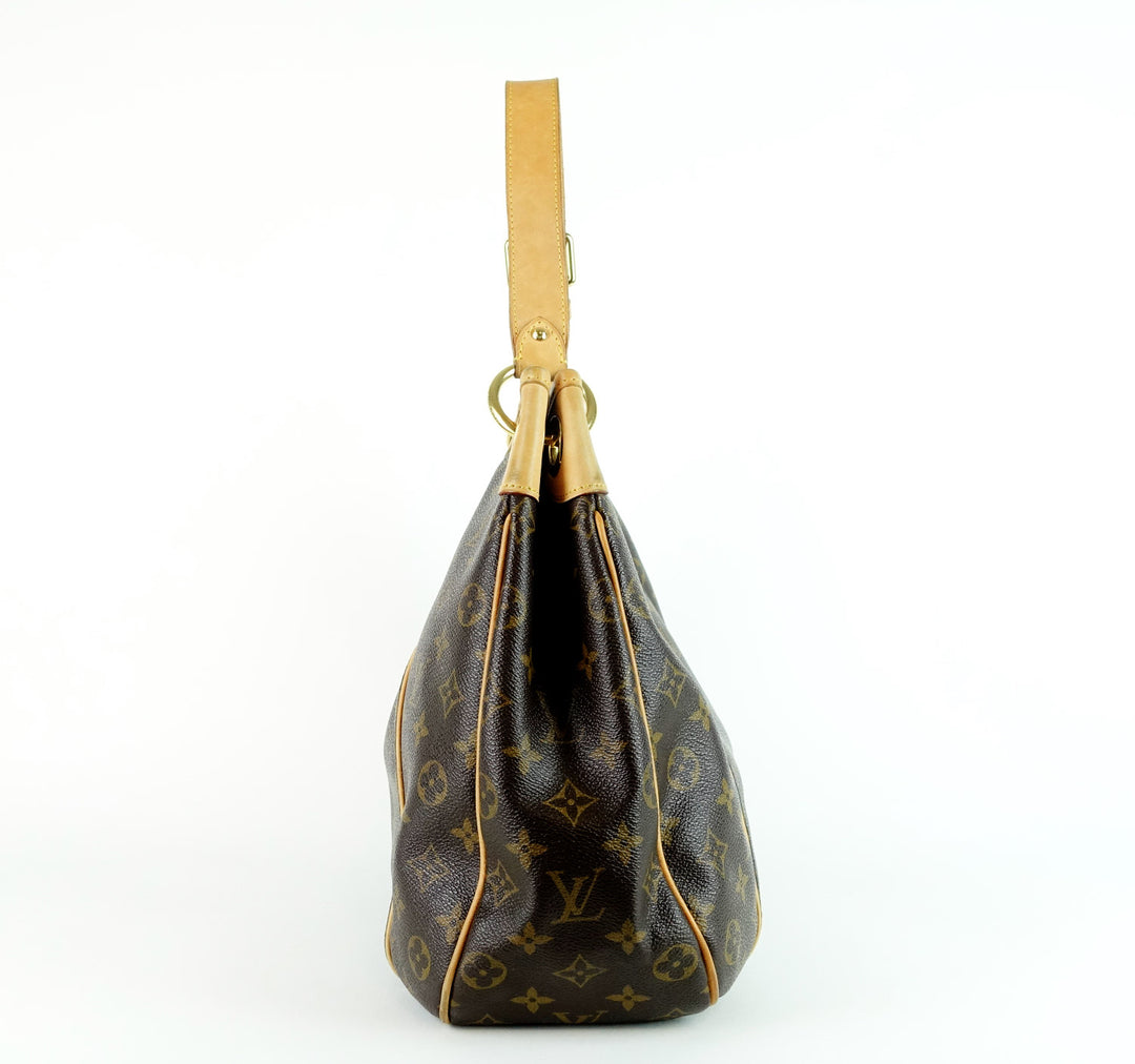 galliera pm monogram canvas shoulder bag
