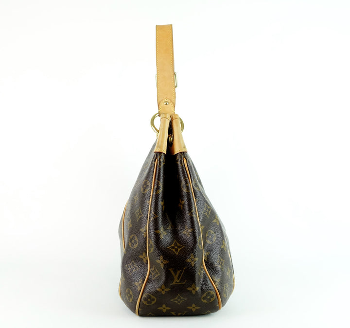 galliera pm monogram canvas shoulder bag