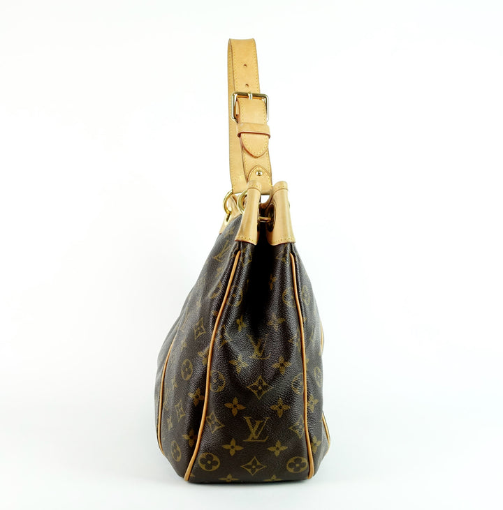 galliera pm monogram canvas shoulder bag