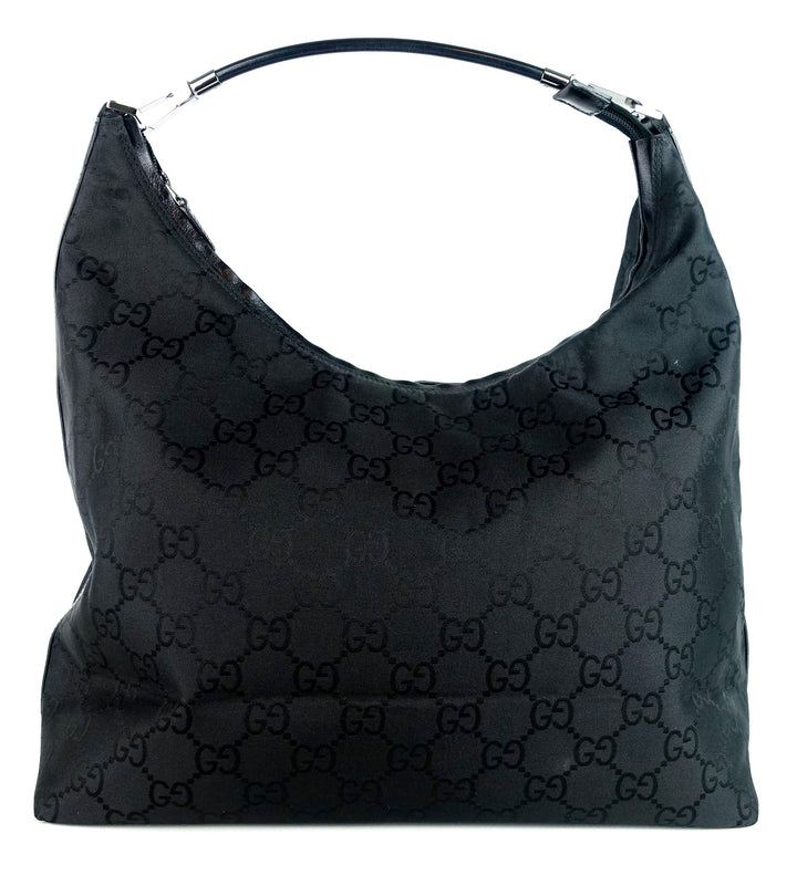 monogram canvas hobo bag