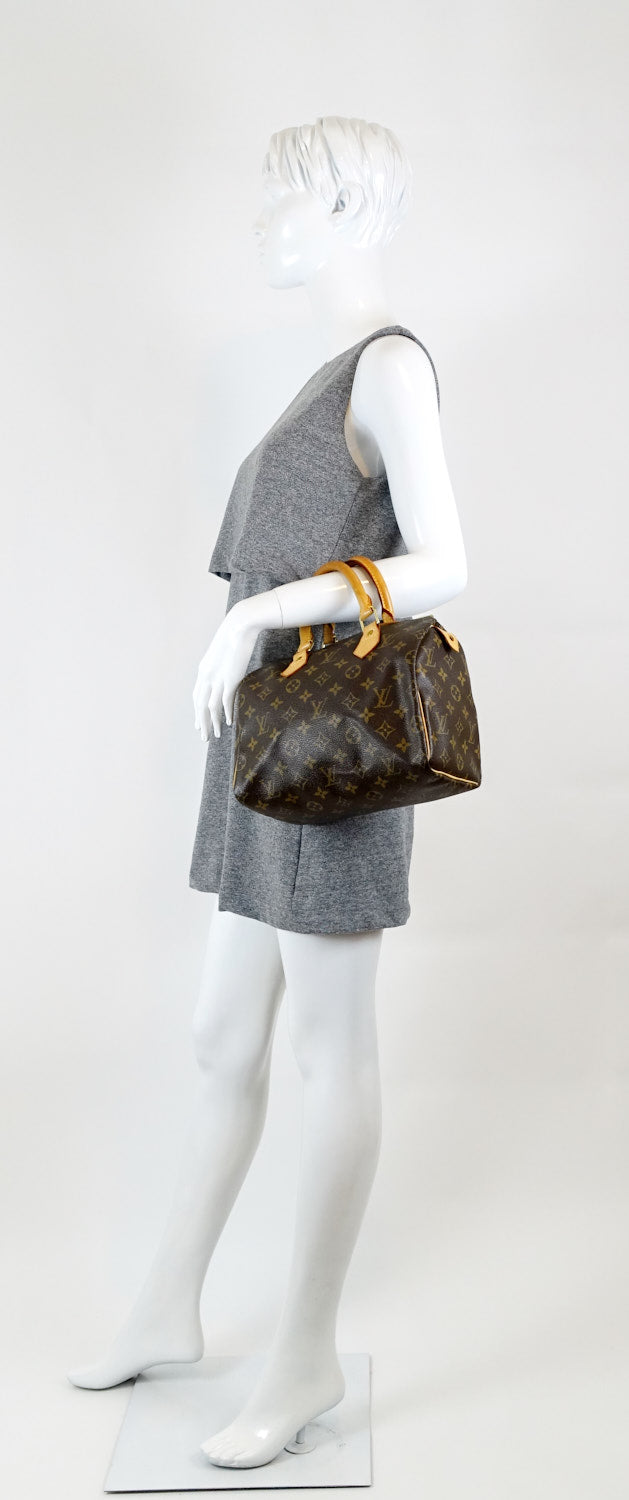 speedy 25 monogram canvas handbag
