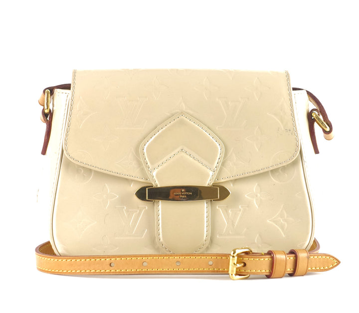 bellflower gm monogram vernis leather shoulder bag