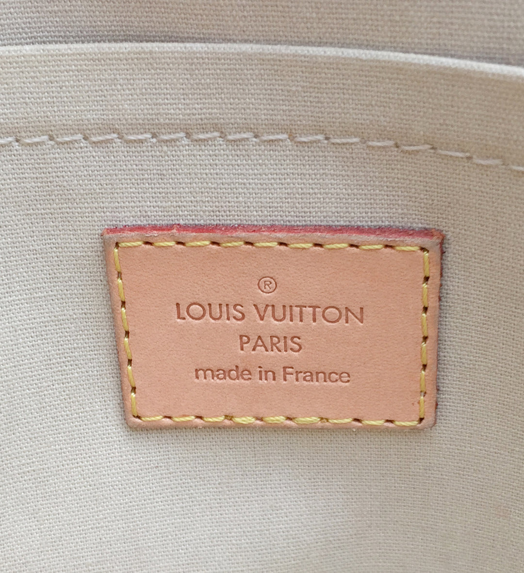 bellflower gm monogram vernis leather shoulder bag