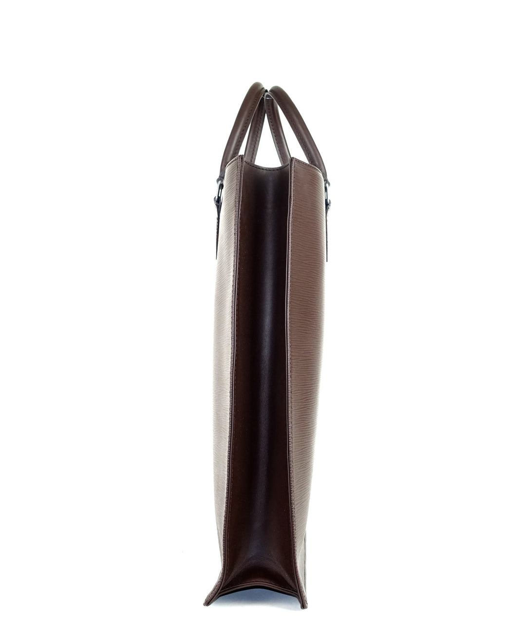 sac plat epi leather tote bag