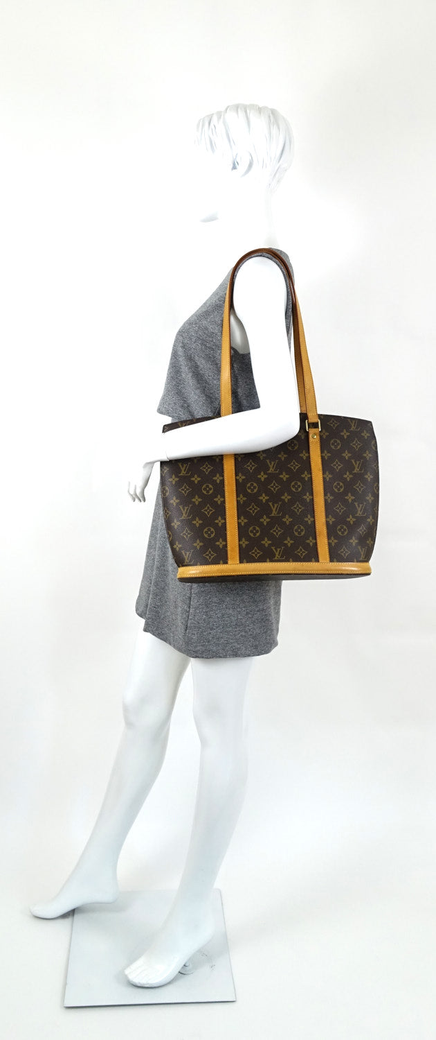 babylone monogram canvas tote bag