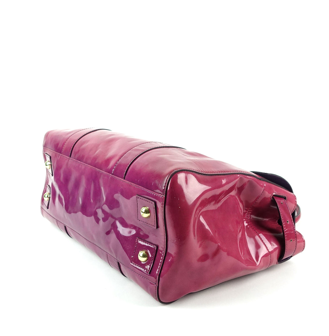 mulberry bayswater patent leather bag