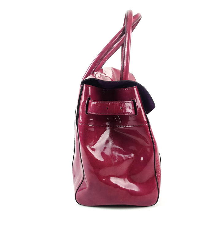 mulberry bayswater patent leather bag