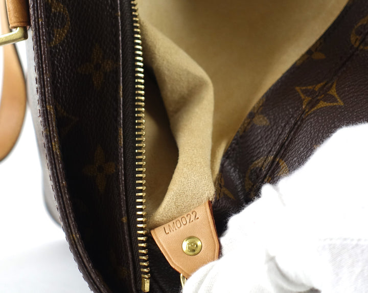 luco monogram canvas tote bag