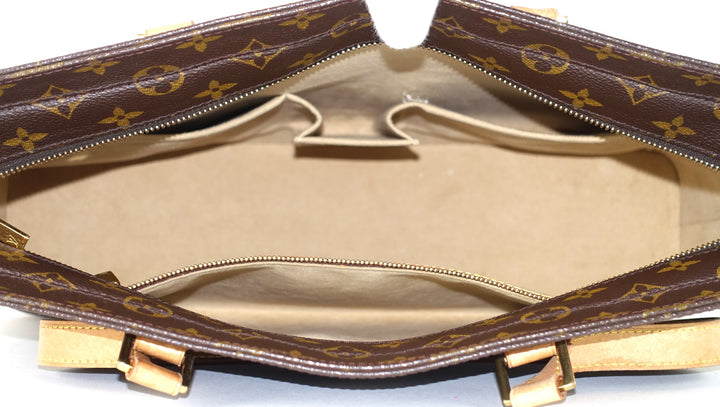 luco monogram canvas tote bag