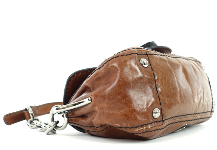 palissandro calf leather bag