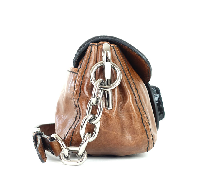 palissandro calf leather bag