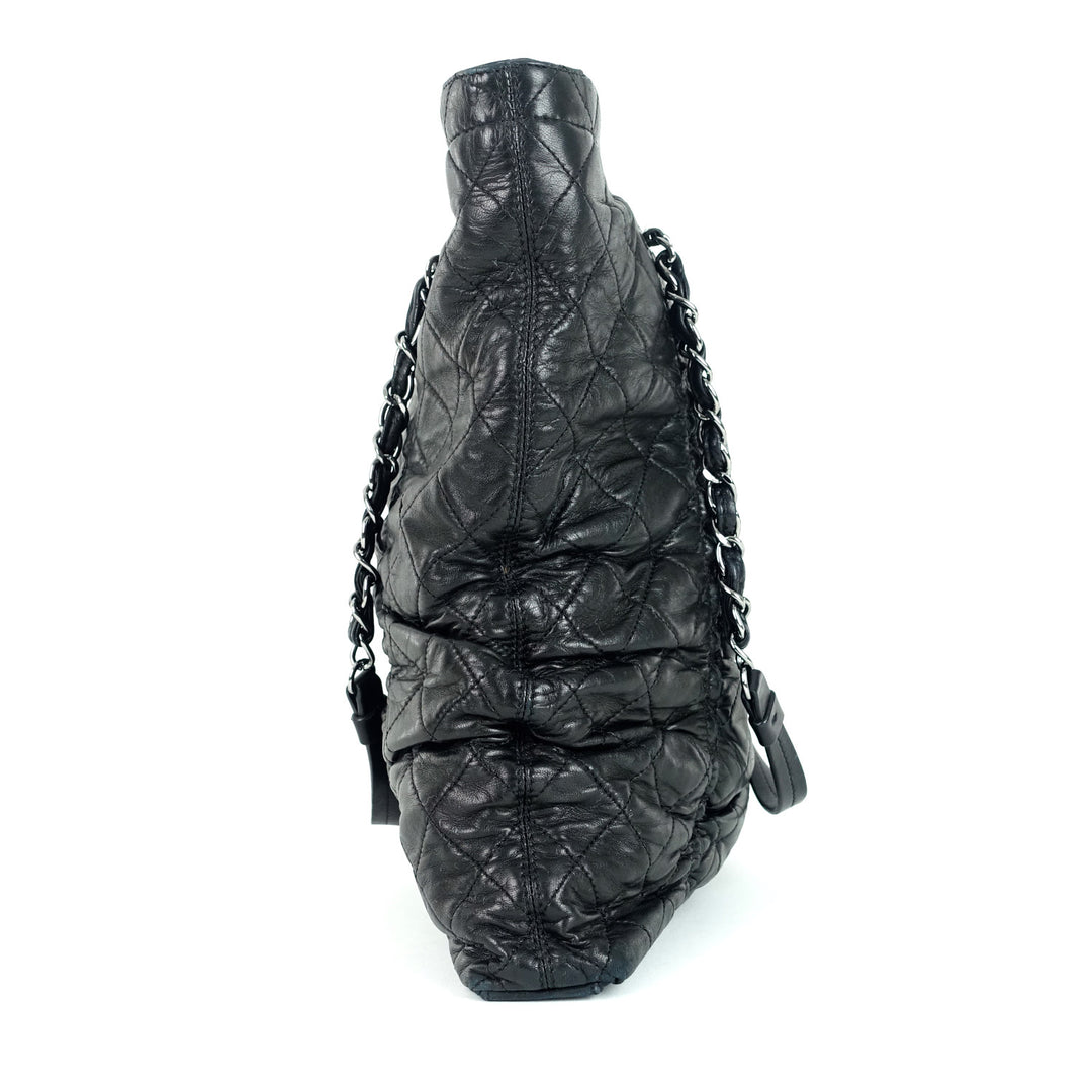 sharpei quilted lambskin leather bag