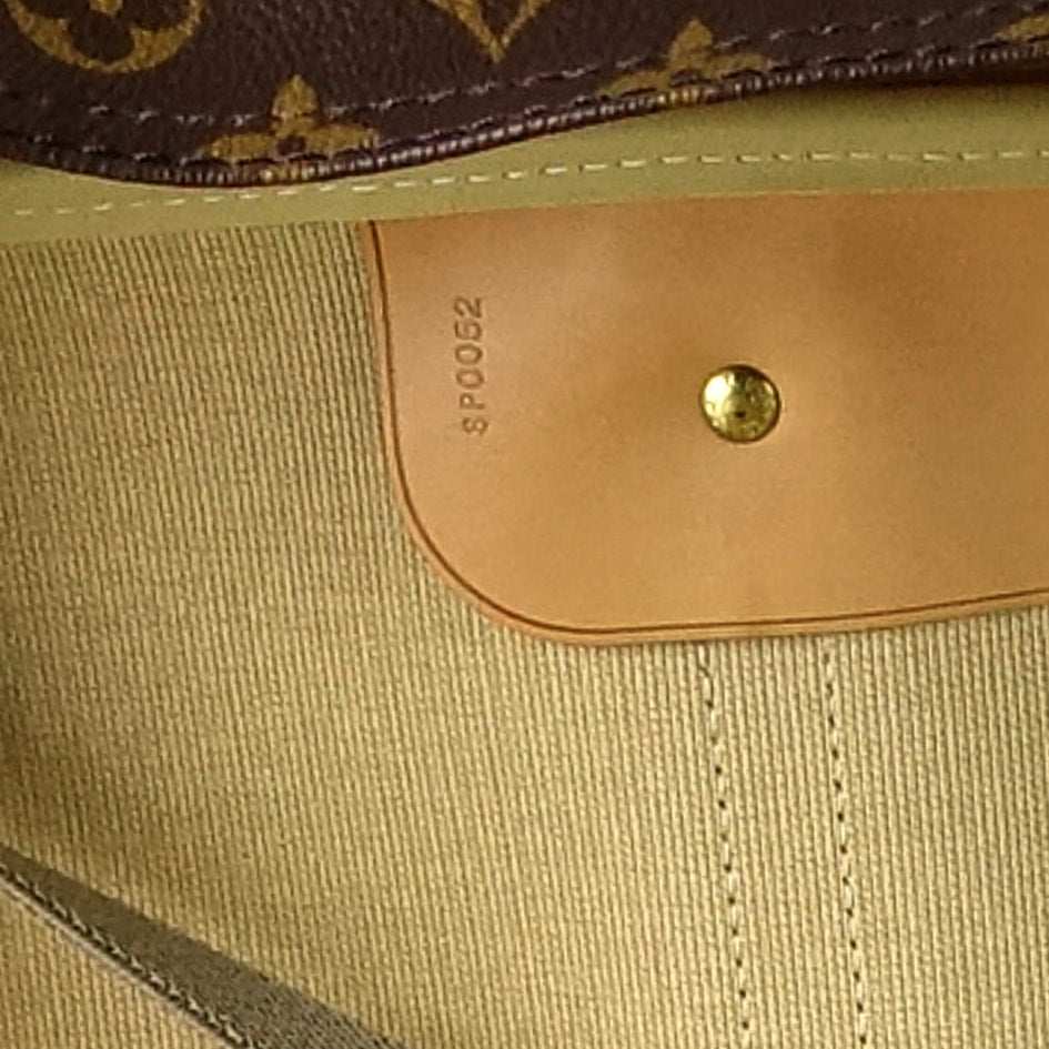 sirius 50 monogram canvas suitcase