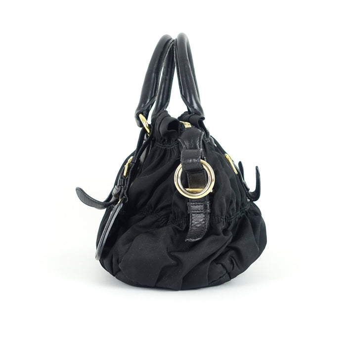 gaufre convertible tessuto nylon handbag