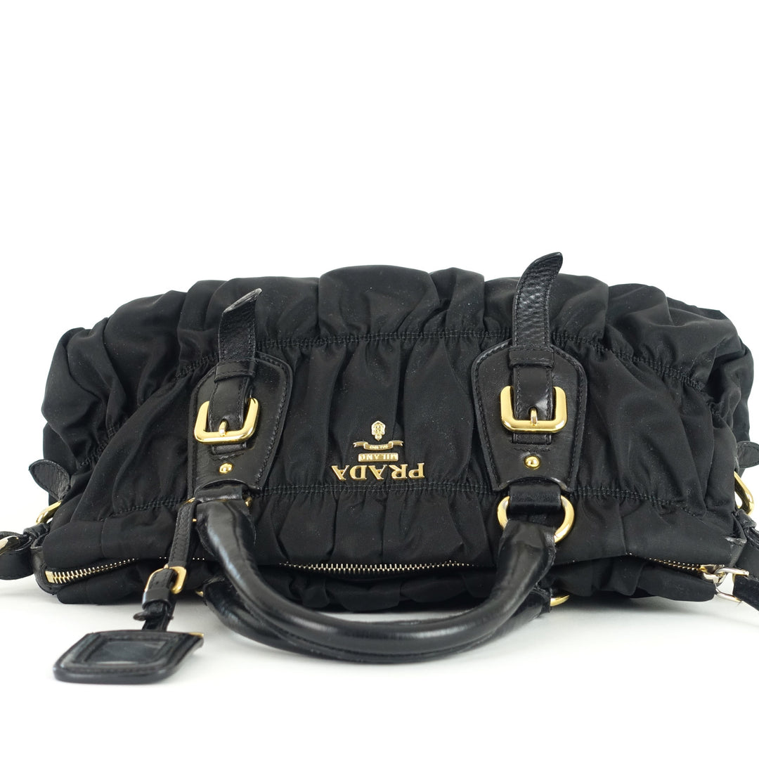 gaufre convertible tessuto nylon handbag