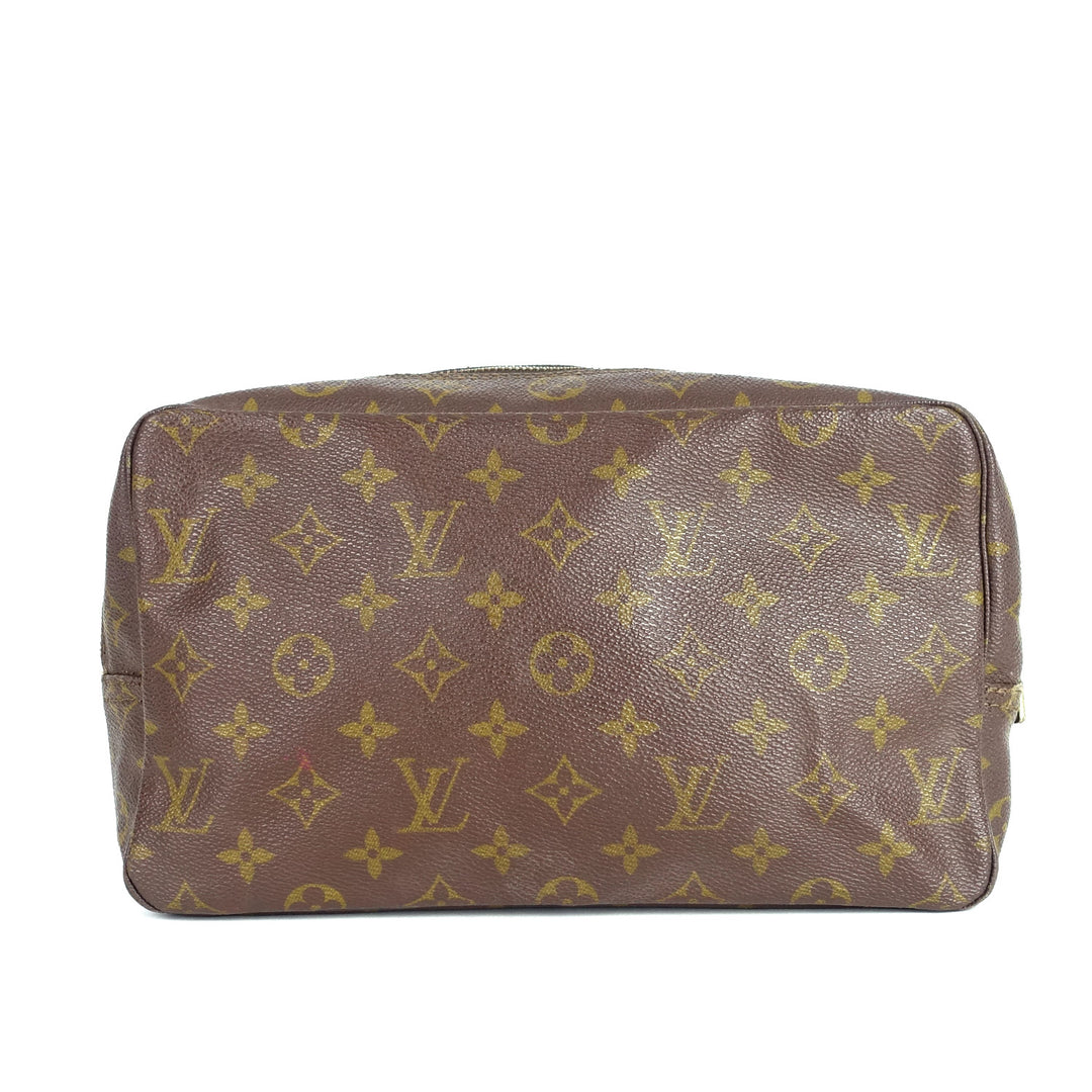 trousse toilette 28 monogram canvas clutch bag