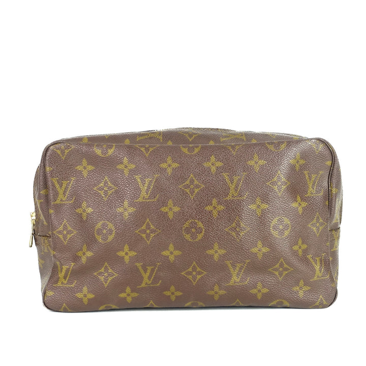 trousse toilette 28 monogram canvas clutch bag