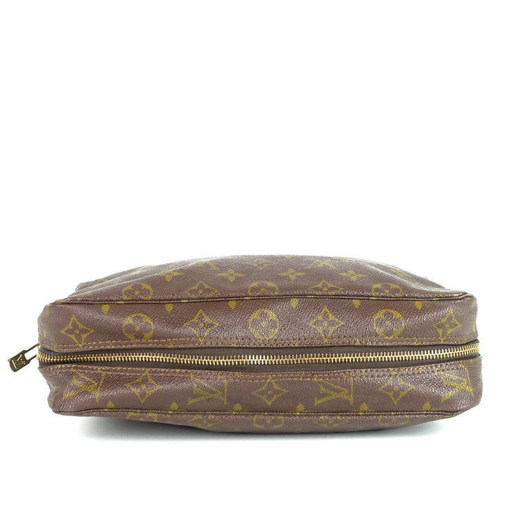 trousse toilette 28 monogram canvas clutch bag