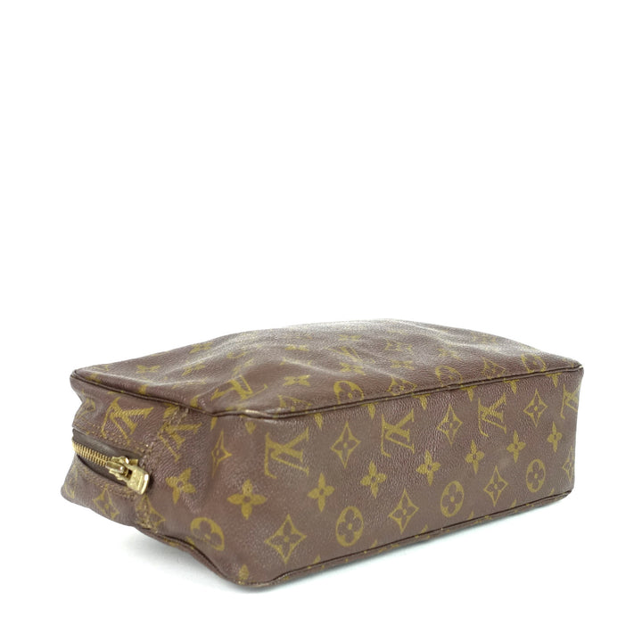 trousse toilette 28 monogram canvas clutch bag