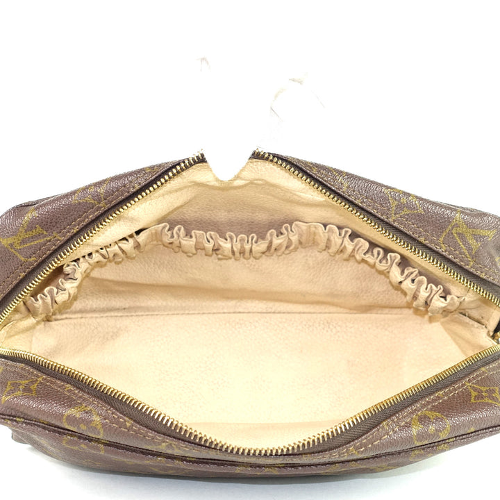 trousse toilette 28 monogram canvas clutch bag