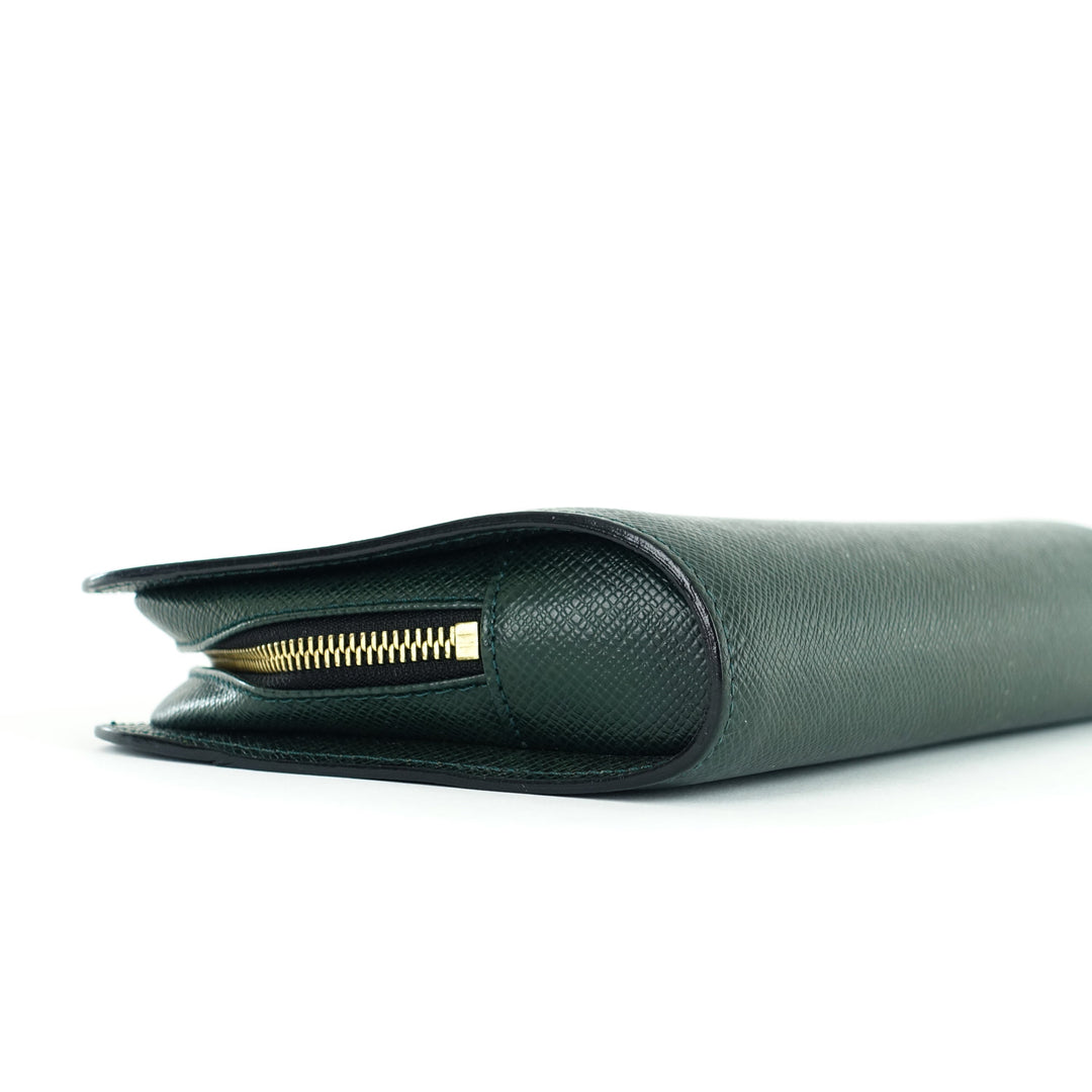 baikal taiga leather pochette bag