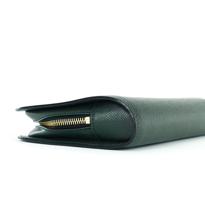 baikal taiga leather pochette bag