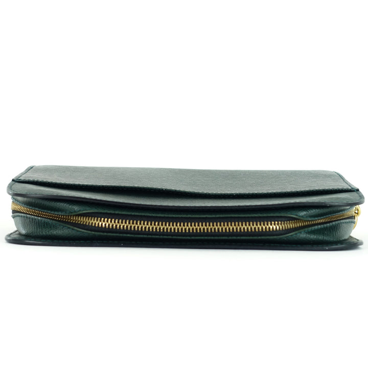 baikal taiga leather pochette bag