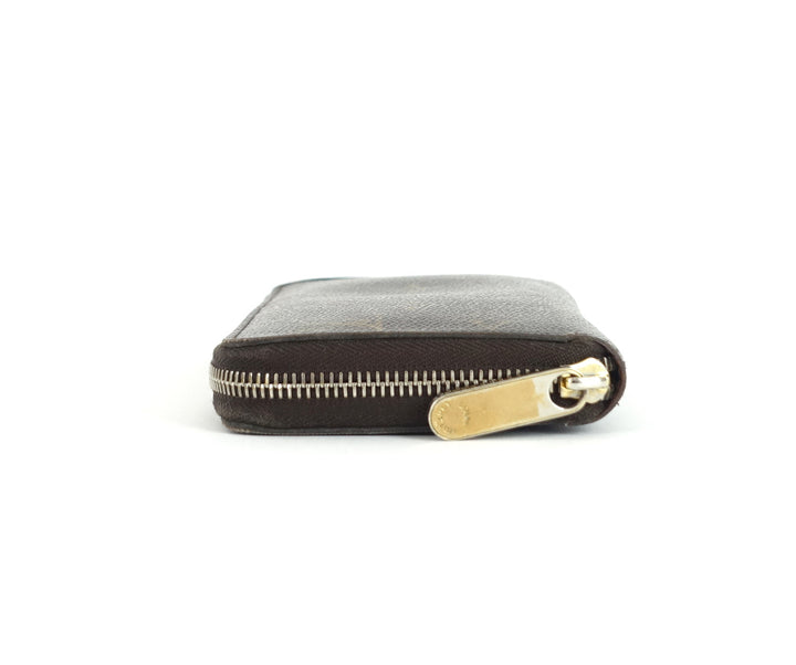 zippy monogram canvas wallet