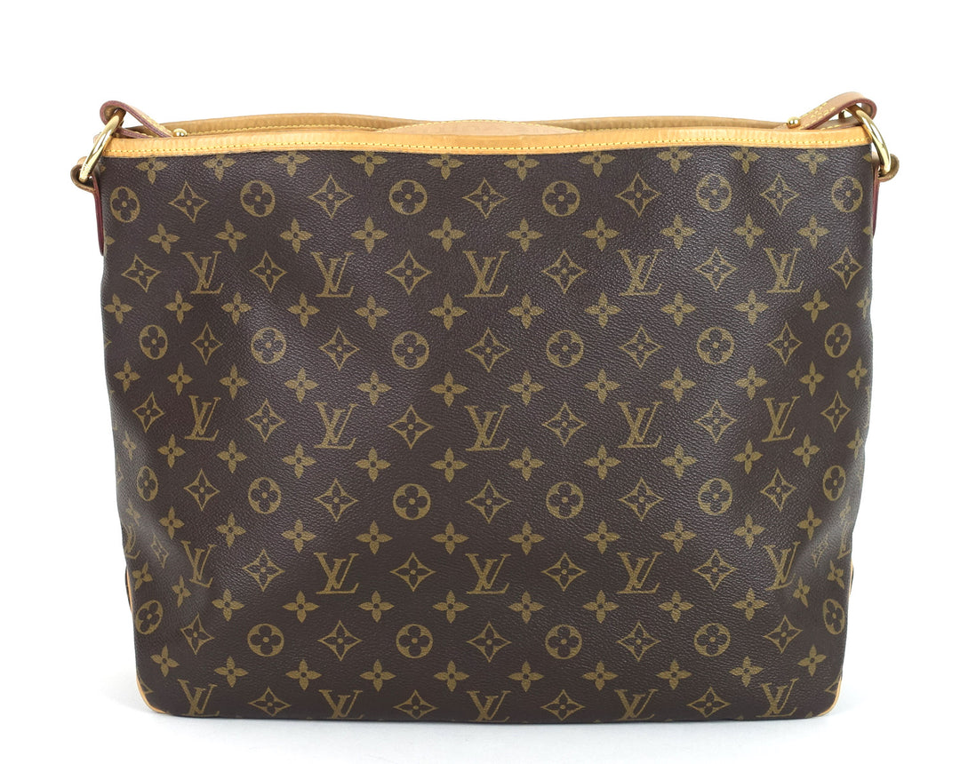 delightful mm monogram canvas shoulder bag