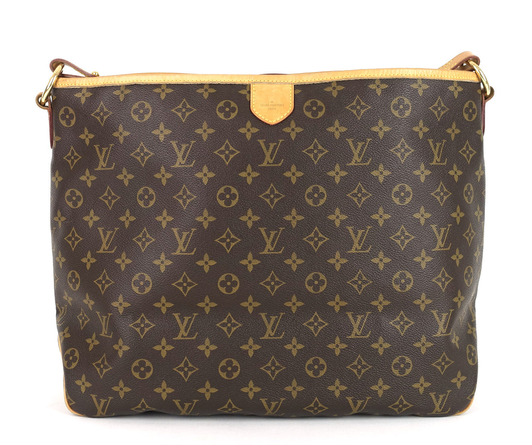 delightful mm monogram canvas shoulder bag