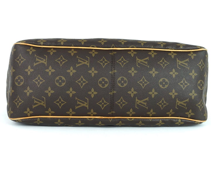 delightful mm monogram canvas shoulder bag