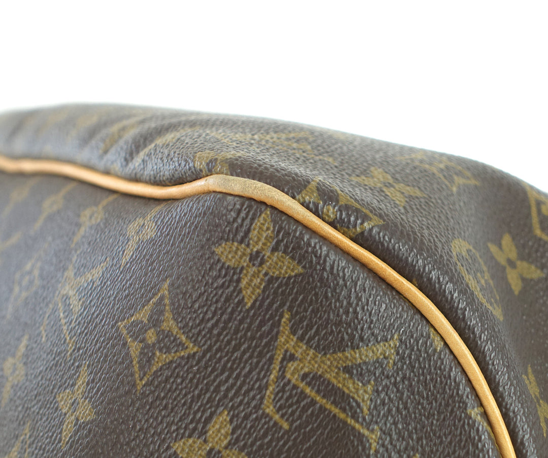 delightful mm monogram canvas shoulder bag