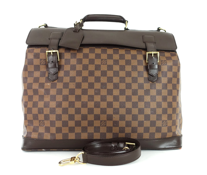 west end gm damier ebène canvas travel bag