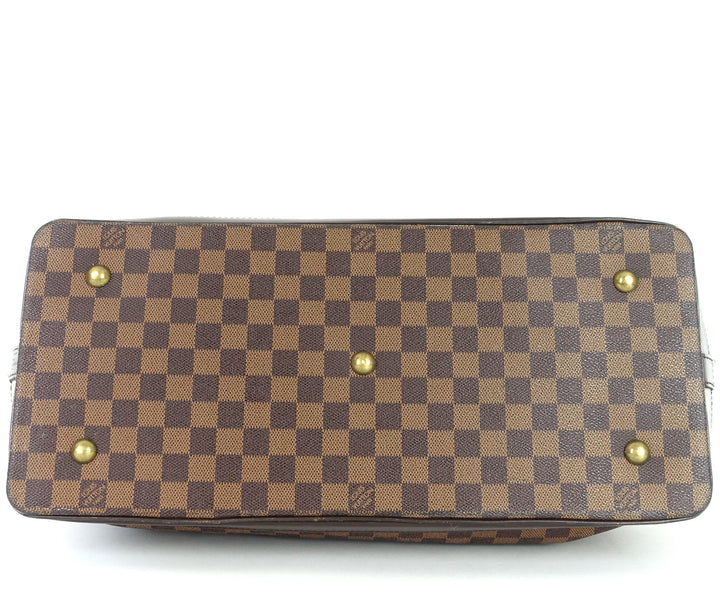 west end gm damier ebène canvas travel bag
