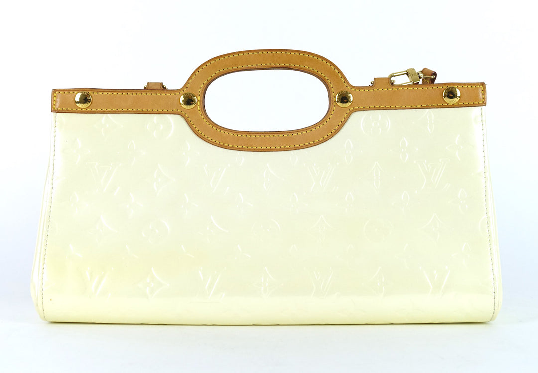 roxbury drive monogram vernis leather handbag