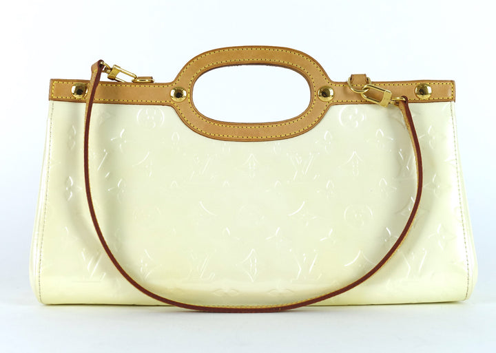 roxbury drive monogram vernis leather handbag