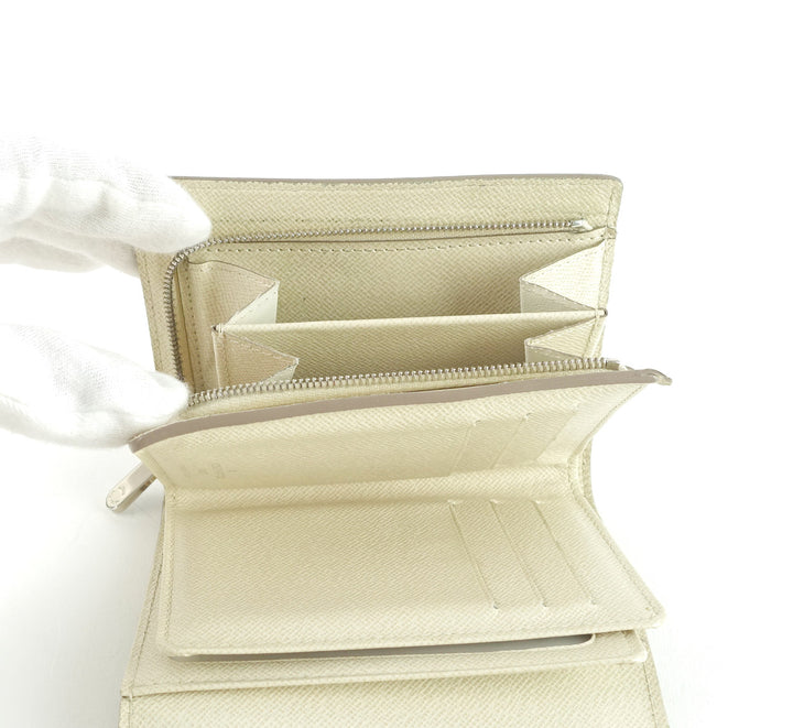 joey trifold epi leather wallet