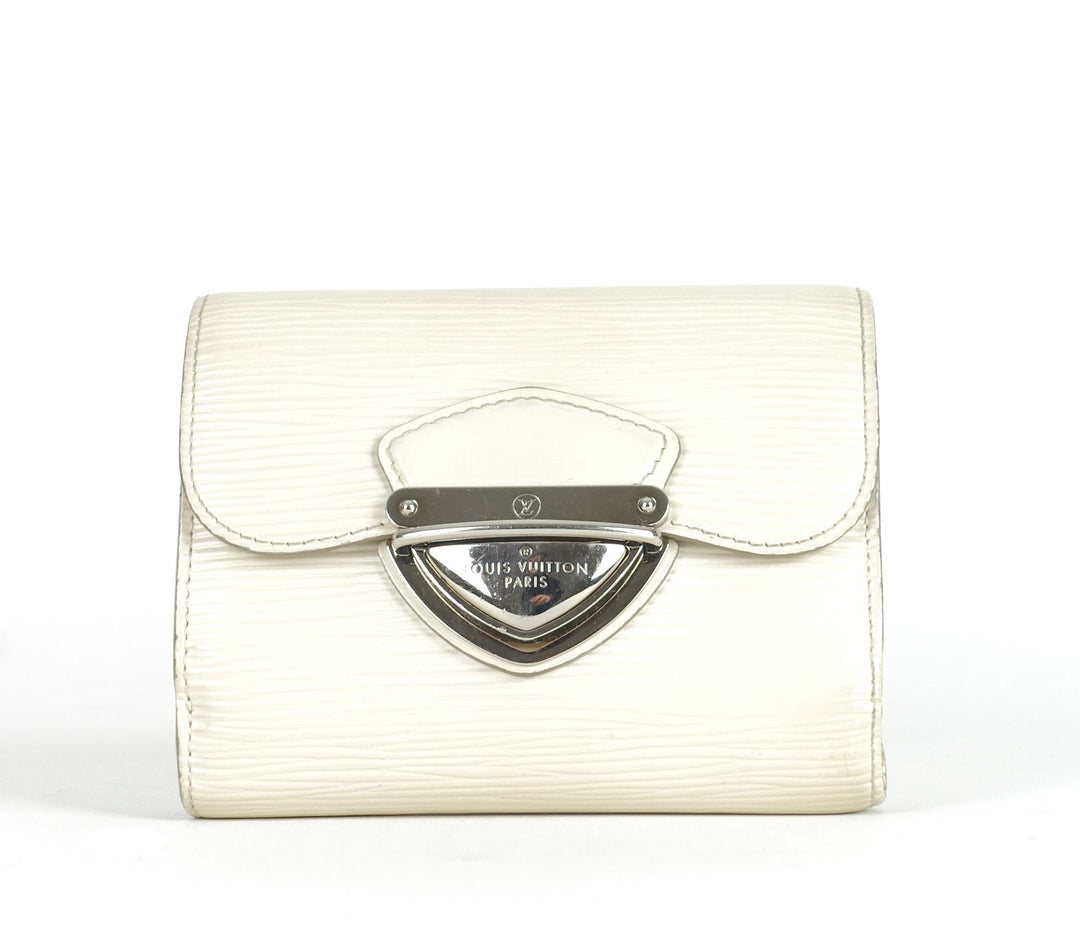 joey trifold epi leather wallet