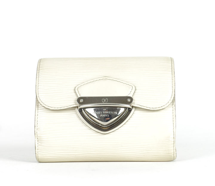 joey trifold epi leather wallet