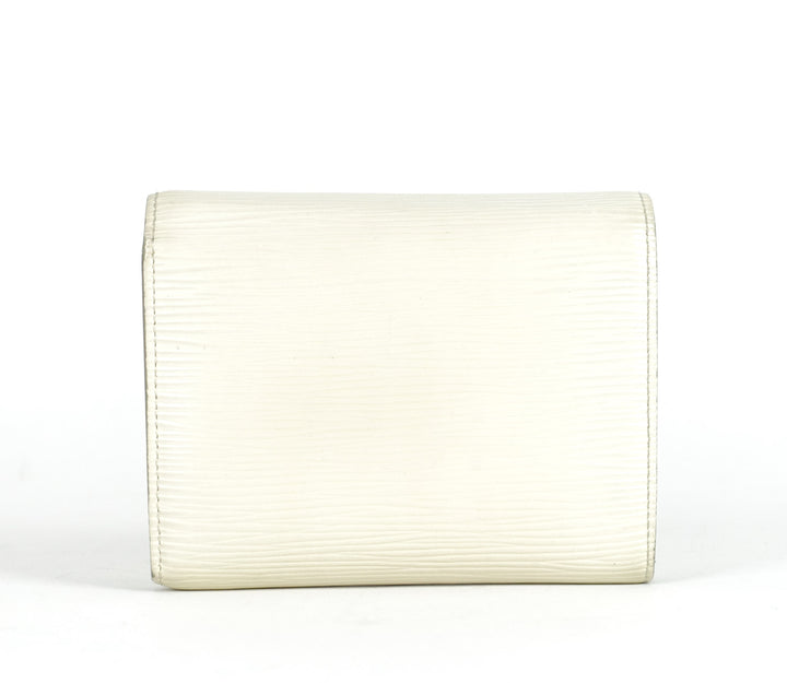 joey trifold epi leather wallet